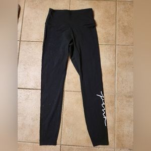 Victoria's Secret PINK Black Leggings